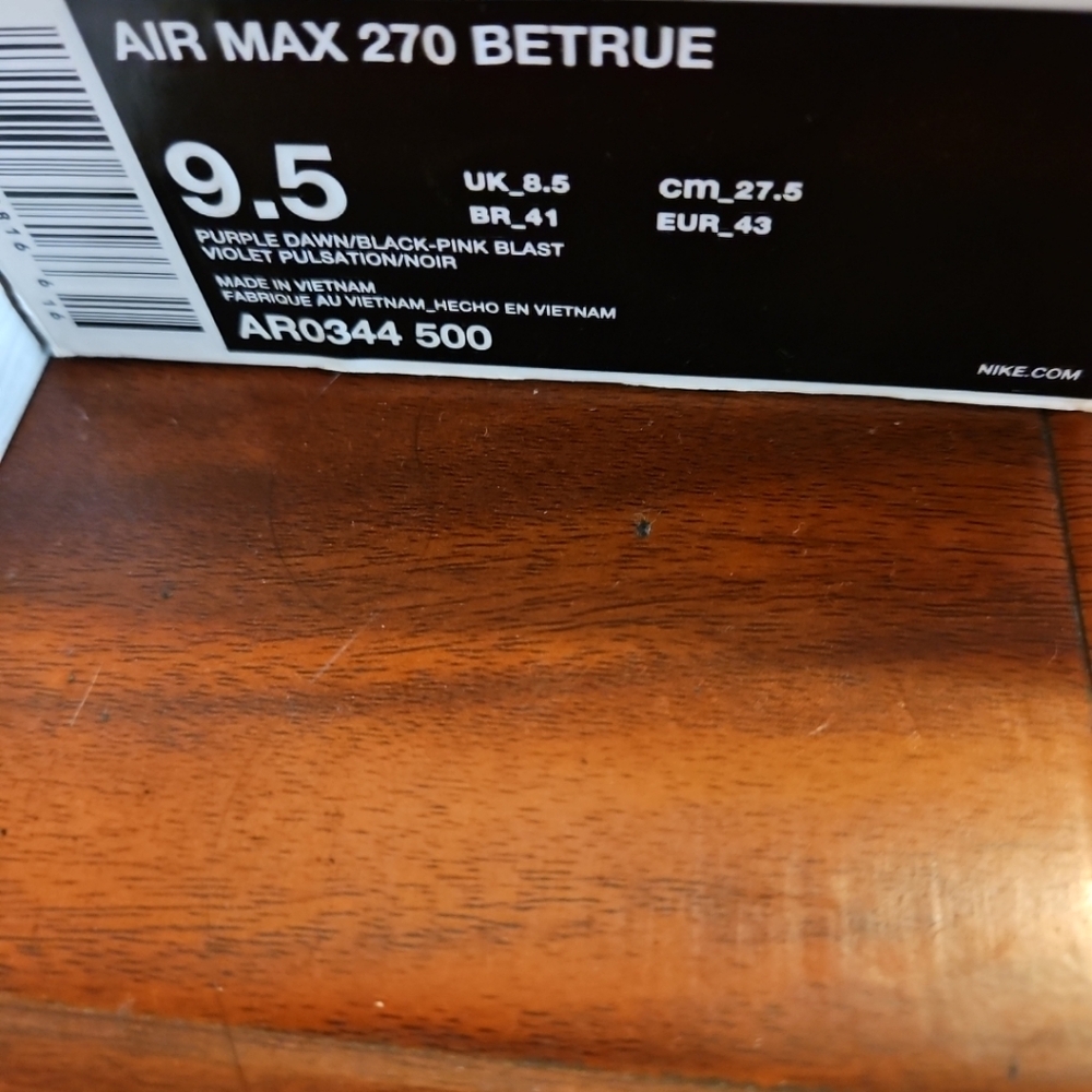 second hand nike 270